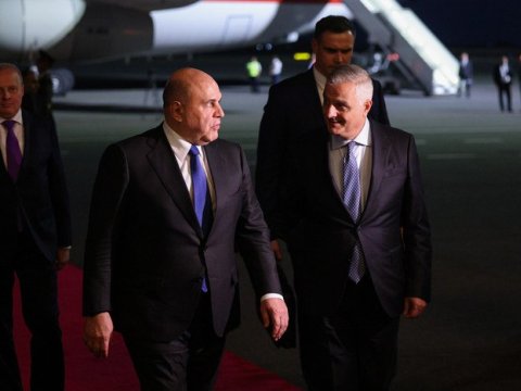 Mişustin İrəvana getdi