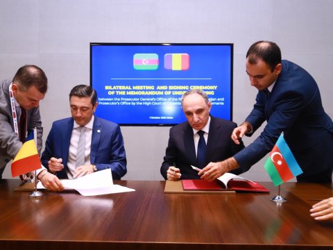 Kamran Əliyev Rumıniyanın Baş prokuroru ilə görüşdü&nbsp;- FOTOLAR