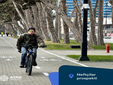 Bakıda yeni zolağ istifadəyə verildi