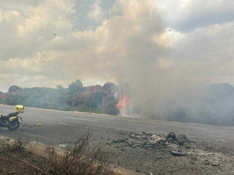 "Hizbullah" İsrailin mərkəzini bombaladı - Yaralılar var (VİDEO)