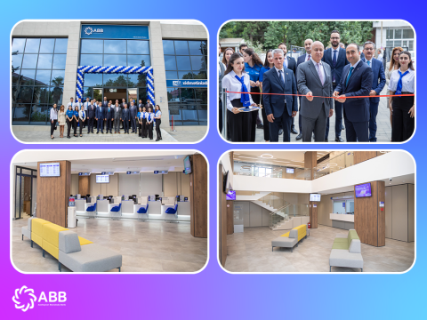 ABB-nin Cəlilabad filialı yenilənmiş binasında xidmətə başlayıb