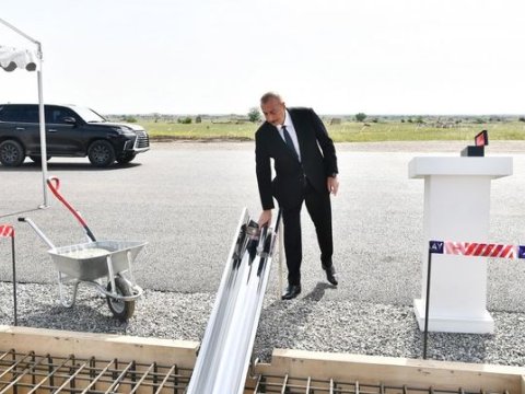 Cəbrayılda zavodun təməli qoyuldu