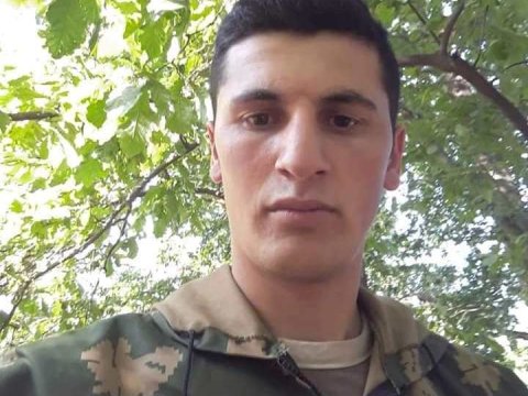 Xüsusi təyinatlı döyüşçünün anım günü qeyd edildi - FOTOLAR