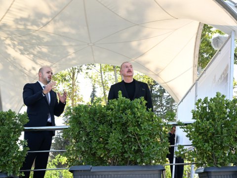 İlham Əliyev Zəngilanda&nbsp;yaşayış kompleksinin tikintisi ilə tanış oldu