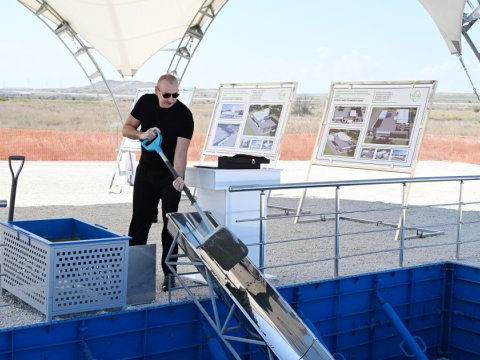 Soltanlıda “Hicaz quşçuluq” müəssisəsinin təməli qoyuldu