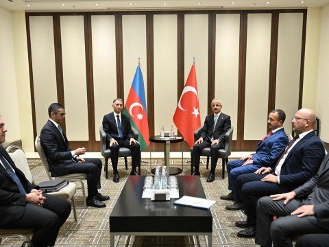 Rəşad Nəbiyev türkiyəli həmkarı ilə görüşdü