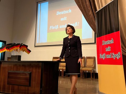 Xuraman Əsgərova tələbələrin gözü ilə... - FOTOLAR