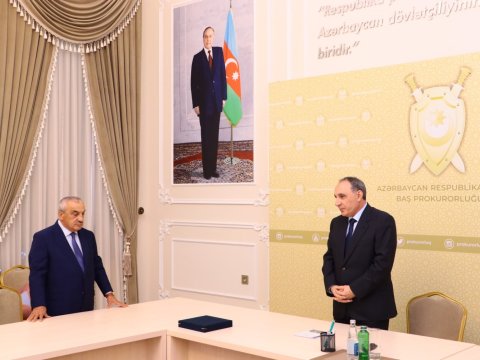 Kamran Əliyev Rüstəm Usubovu Baş prokurorluğa dəvət etdi - FOTO