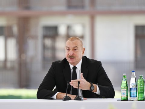 Ermənistan təhlükəli oyunlara qoşulub - İlham Əliyev