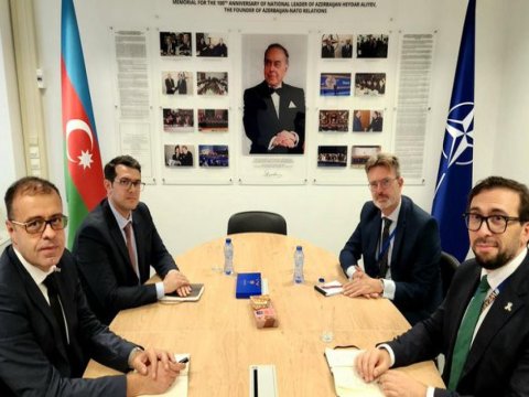 NATO-Azərbaycan əlaqələri müzakirə edildi