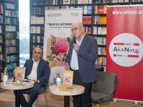 "İrəvan gündəliyi" kitabı çap olundu - FOTOLAR