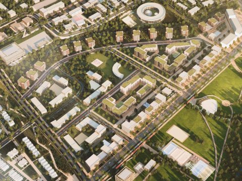 Zəngilanda yeni yaşayış kompleksi belə olacaq - FOTOLAR