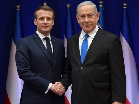 Netanyahudan Makrona: "Ayıb olsun!"