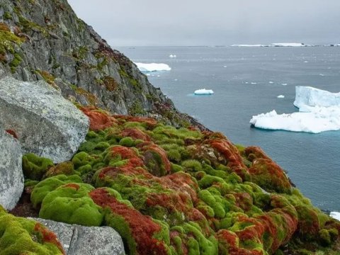 Antarktida sürətlə YAŞILLAŞIR