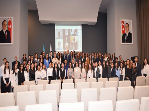 "Maarifçi" tələbə-məzun təcrübə proqramının iştirakçıları ilə görüş - FOTO