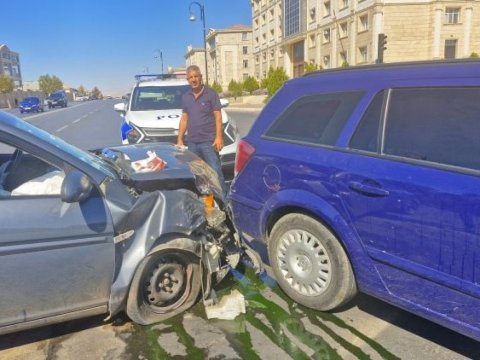 Naxçıvanda qəza&nbsp;- Xəsarət alanlar var