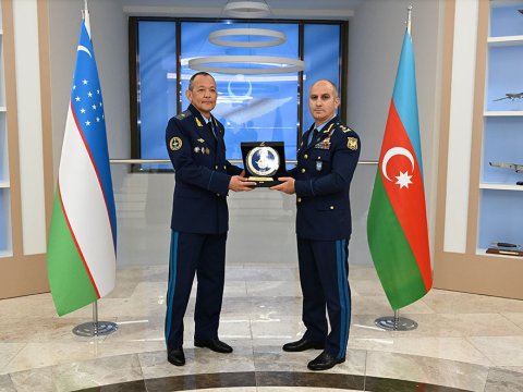 Yeni nazir müavini ilk görüşünü keçirdi - FOTO