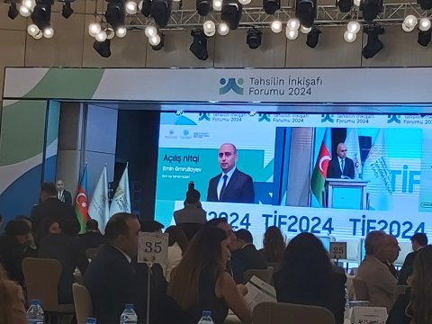 Bakıda Təhsilin İnkişafı Forumu keçirilir