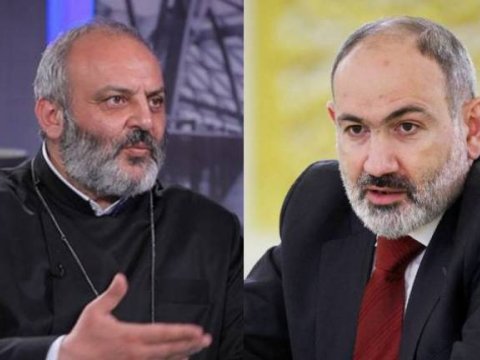 Bu qalstuklu dəccal mənə böhtan atıb&nbsp;- Keşiş Paşinyanı məhkəməyə verdi