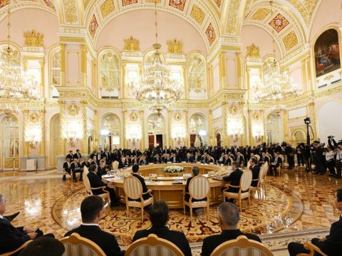 Liderlərin geniş tərkibdə iclası KEÇİRİLDİ