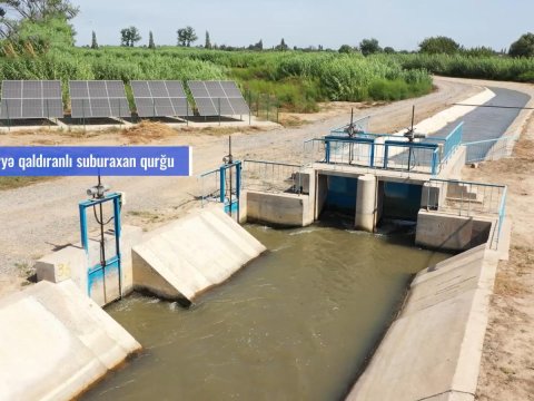 Boztəpə kanalı yenidən qurulur - FOTO