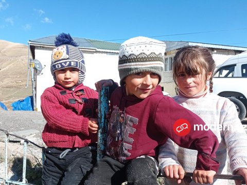 Jurnalistləri Xınalığa apardılar - FOTOLAR