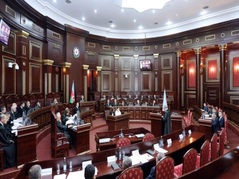 Ali Məhkəmənin yeni təyin olunmuş hakimləri&nbsp;and içdilər