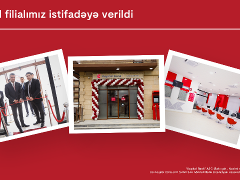 "Kapital Bank"ın Cəbrayıl filialı açıldı