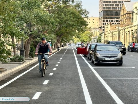 Velosiped və skuterdən istifadə edənlərin sayı artıb