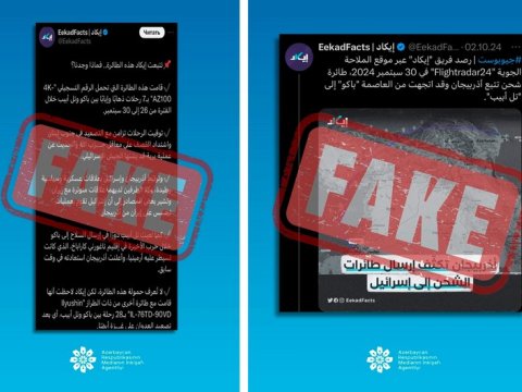 Ölkəmiz barədə bu iddia saxtadır - BƏYANAT