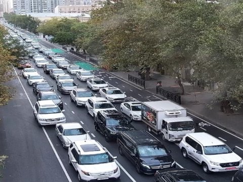 Hazırda tıxac olan yolların SİYAHISI