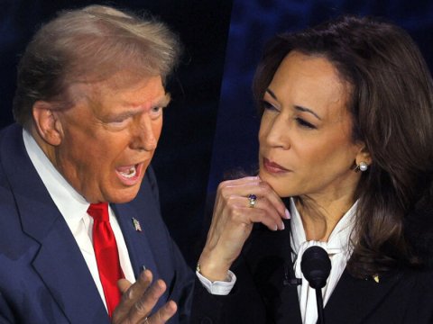 Tramp Harrislə debatdan imtina etdi