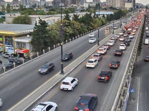 Bakıda yenə tıxac var&nbsp;
