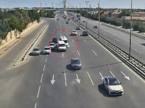 Bu il Bakıda 1500 yol qəzası olub
