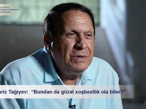 Mübariz Tağıyev: &ldquo;Bundan da gözəl xoşbəxtlik ola bilər?&rdquo; - VİDEO