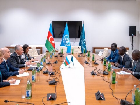 Muxtar&nbsp;Babayev Cənubi Sudanın naziri ilə&nbsp;müzakirələr aparıb
