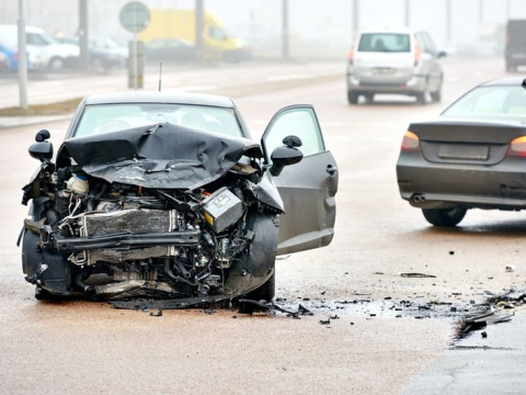 Sumqayıtda yol qəzası - Sürücü öldü