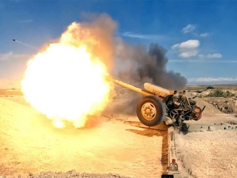 Ordumuz raket və artilleriyanı işə saldı - VİDEO