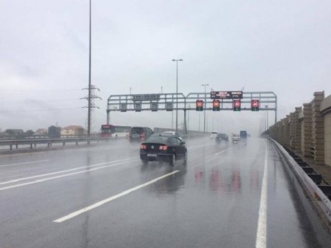 Bu yolda sürət həddi bərpa edildi - YENİLƏNİB