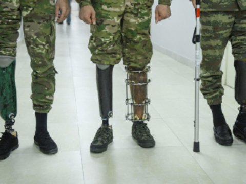 Vətən Müharibəsindən sonra 500 hərbçiyə protez verilib