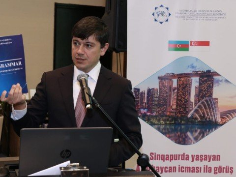 Fuad Muradov Sinqapurda yaşayan azərbaycanlılarla görüşdü - FOTOLAR