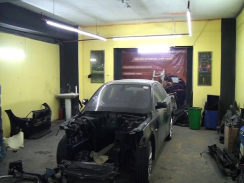 Bakıda&nbsp;avtomobil təmiri sexi bağlandı - VİDEO