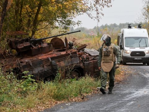 "Kurskda ərazilərin təxminən yarısını azad etmişik"