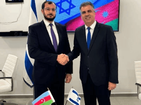 İsrailli nazir Azərbaycan səfiri ilə enerji əməkdaşlığını müzakirə etdi
