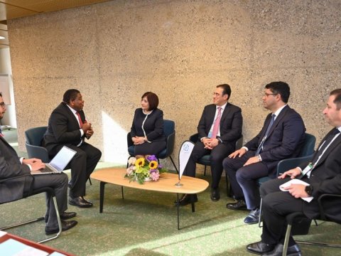 Spiker Parlamentlərarası İttifaqın Baş katibi ilə görüşüb