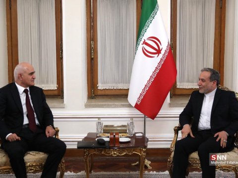 Şahin Mustafayev İranın xarici işlər naziri ilə görüşüb