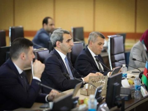 Şərqi Zəngəzuru Naxçıvanla birləşdirəcək dəmir yolunun inşası müzakirə edildi - FOTO