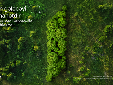 Bir depozit, bir ağac: Birbank-la yaşıl dünyaya öz töhfəni ver