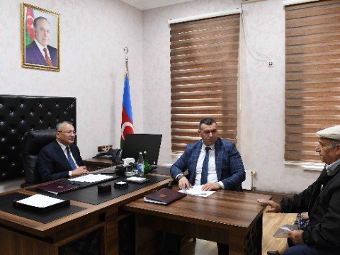 Komitə sədri vətəndaş qəbulu keçirdi -&nbsp;FOTOLAR
