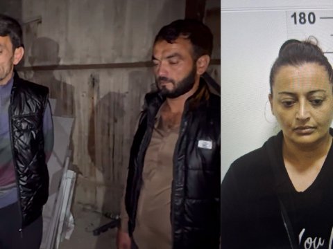 Nərimanovda 3 nəfərdən 8 kiloqram narkotik götürüldü - VİDEO